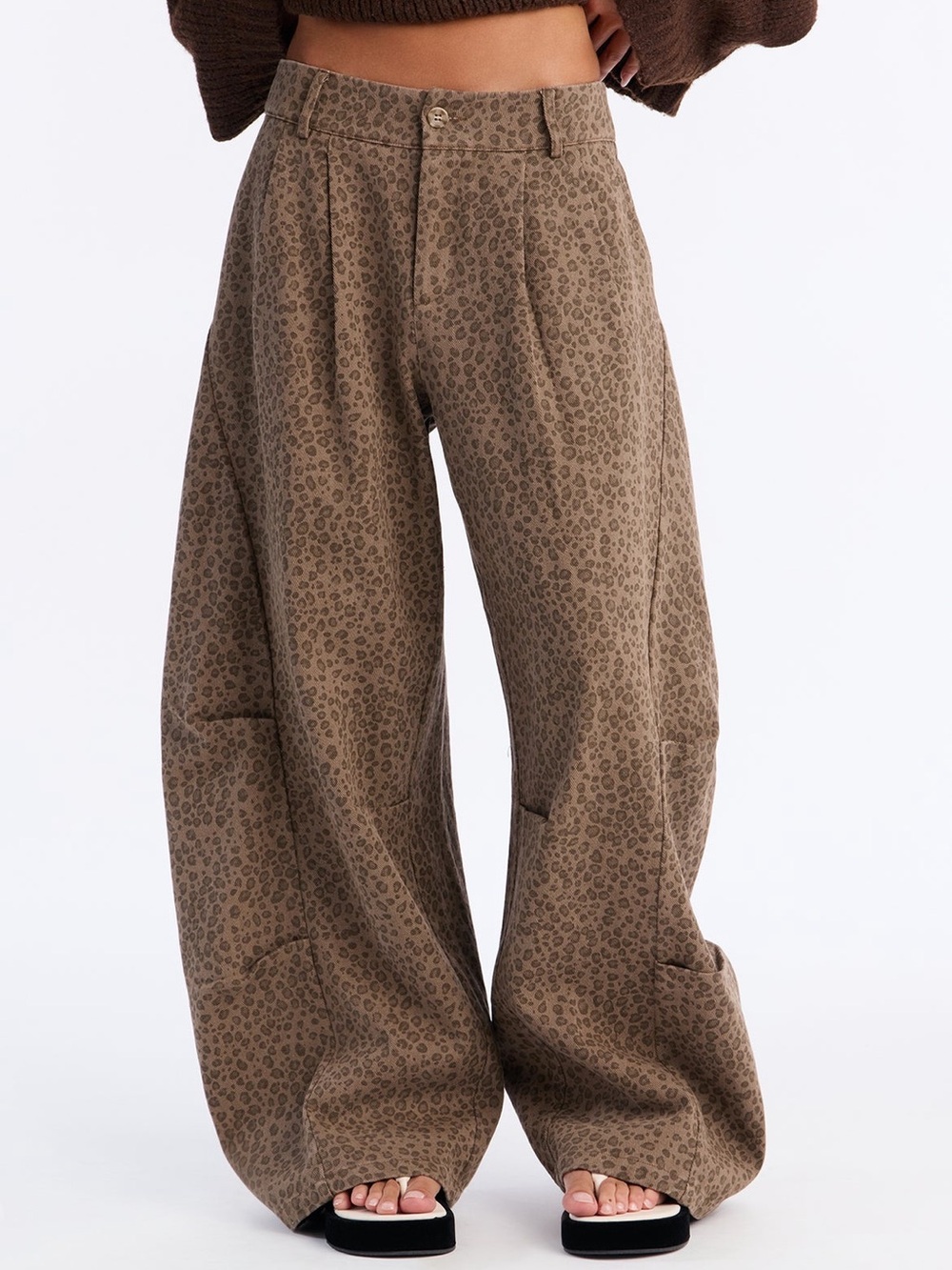 leopard barrel pants 🐆